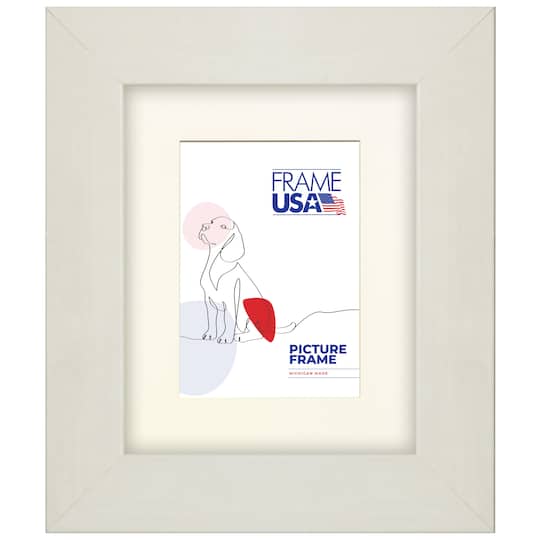 Frame USA Colori Large Single Image Picture Frame with Mat
